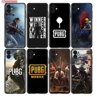 hot pubg game silicone cover for apple iphone 13 12 mini 11 pro xs max xr x 8 7 plus 6 se phone case
