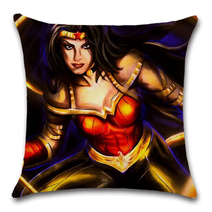 Ободок для волос в стиле Чудо Женщина Супергерой кино комикс наволочка подушки