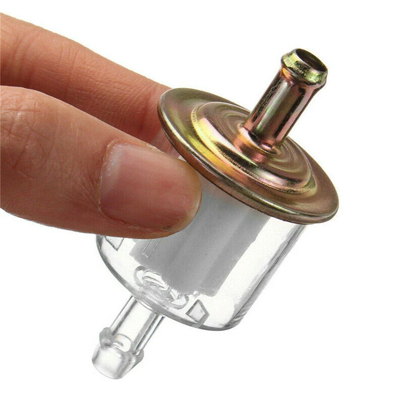 1Pc/Set Universal Motorcycle Small Engine Inline Carb Fuel Gas Filter Motorbike Motor Oil Filters | Автомобили и мотоциклы