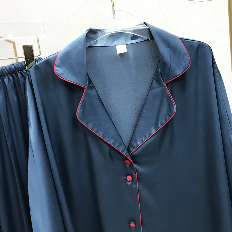 SAPJON 2020 новые женские атласные шелковые пижамы наборы с брюками сексуальная