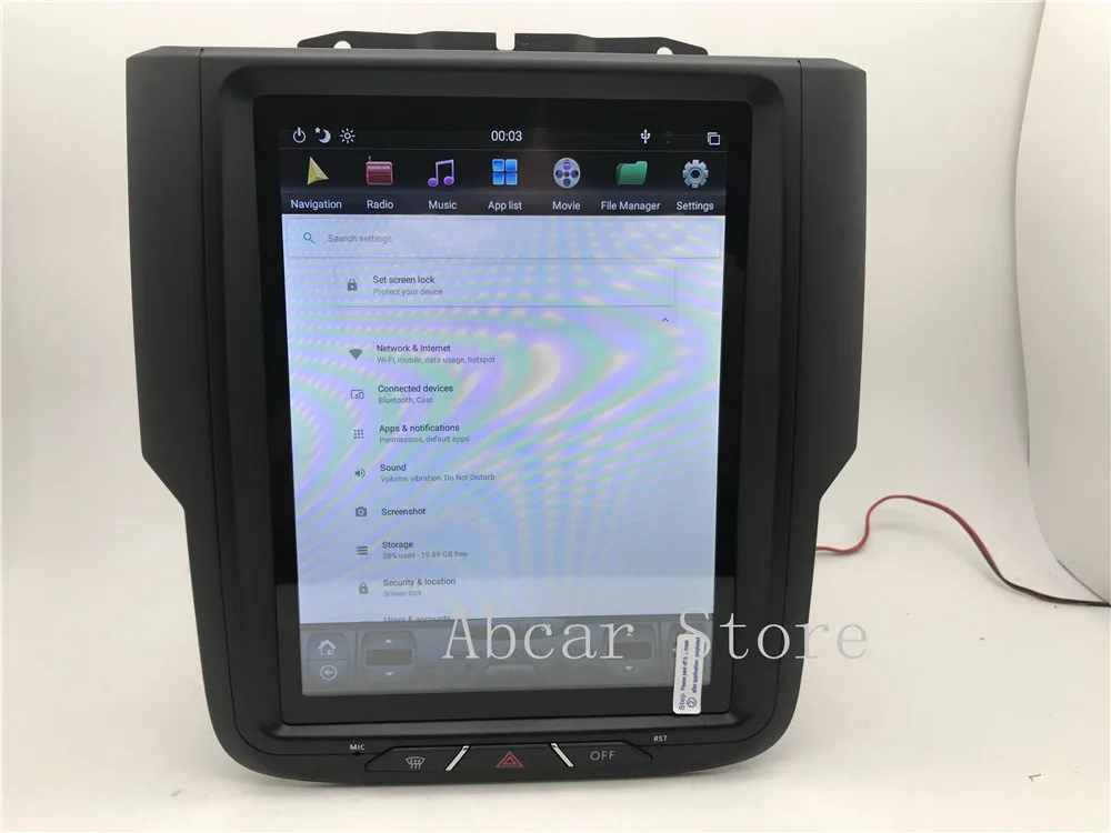 10,4 ''Tesla стиль Android 8,1 автомобильный dvd-плеер gps навигация для Dodge ram 1500- стерео CARPLAY HDMI радио авто ips PX6
