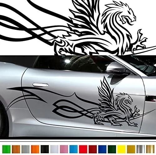 

Dragon car Sticker car Vinyl Side Graphics pre77 Car Custom Stickers Decals
