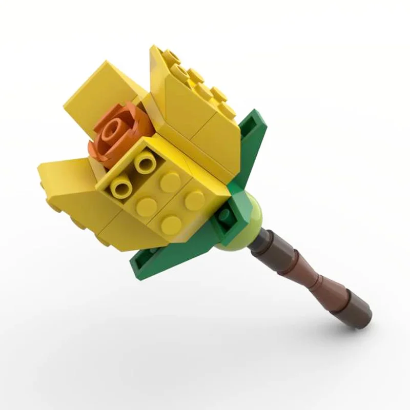 

145pcs 11011 Rose Flower Bouquet Building Blocks City Romantic Kit Friends DIY Assembly MOC Bricks Toys for Girls Kids Gift