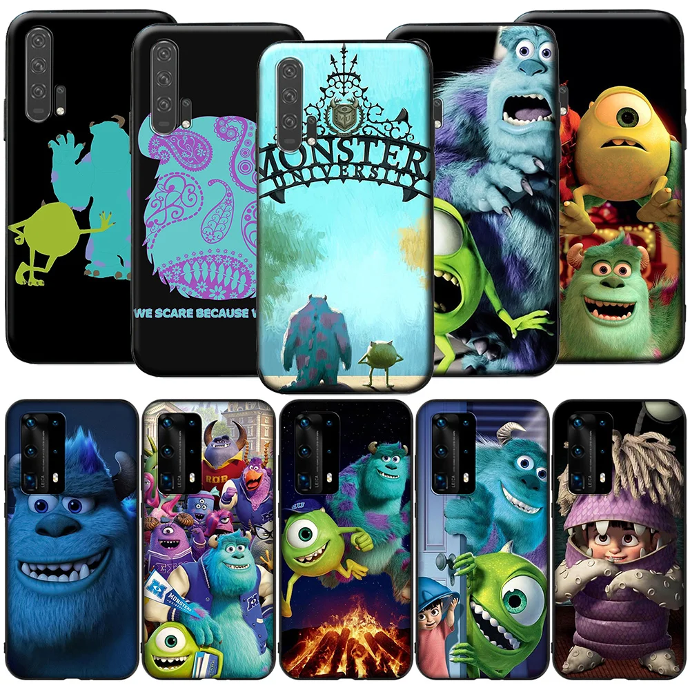 Силиконовый чехол GX141 Monsters University для Honor 6A 7A 3 ГБ 7C 7X 8 8A 8X 8C 9 10 Lite View 20S 9A 10X Max Pro |