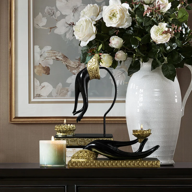 Подсвечники из Юго-Восточной Азии золотой подсвечник для чайсветильник щения