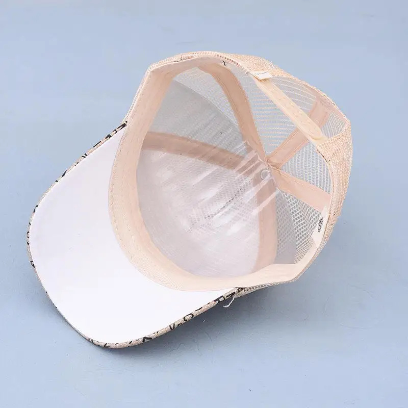 

LDSLYJR new style Spring Summer letter print mesh Casquette Baseball Cap Adjustable Snapback Hats for child boy and girl 105