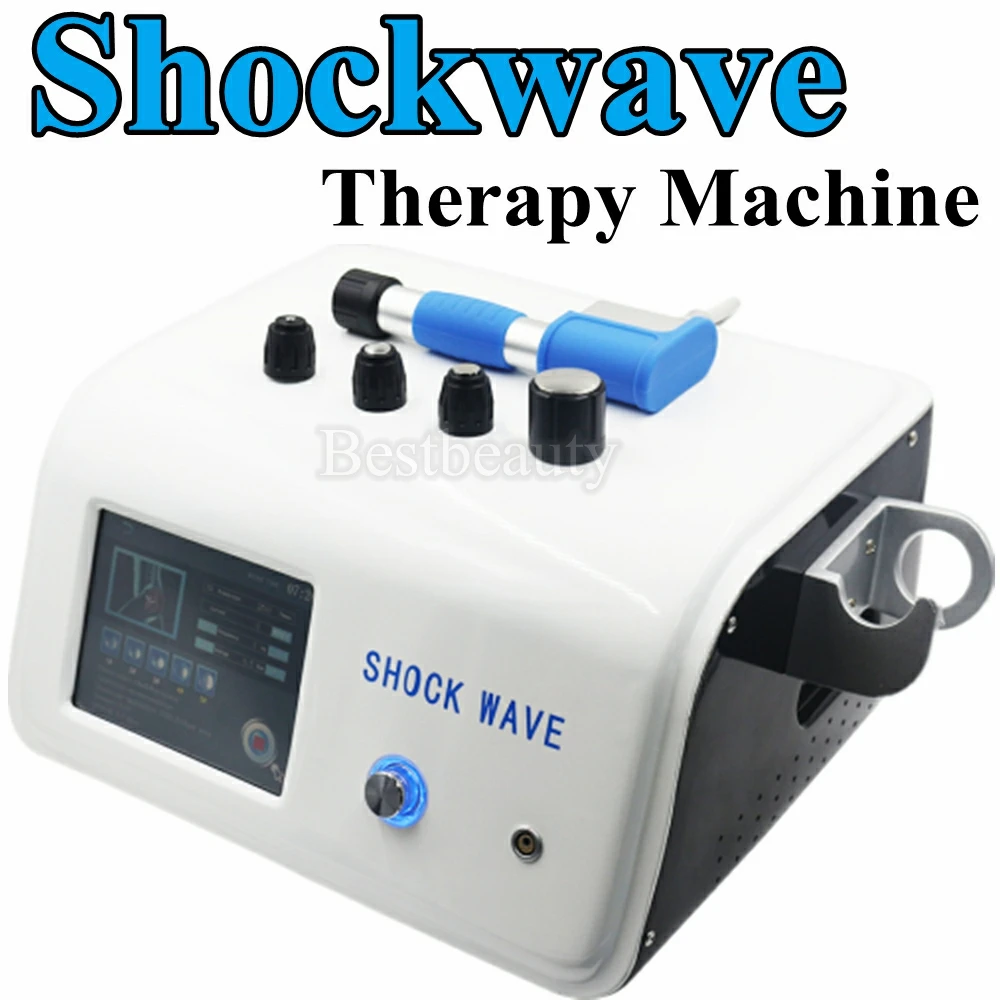 

Shock Wave Instrument Shockwave Therapy Machine For ED Treatment Patellar Tendonitis Pneumatic Body Relax Physiotherapy Massager