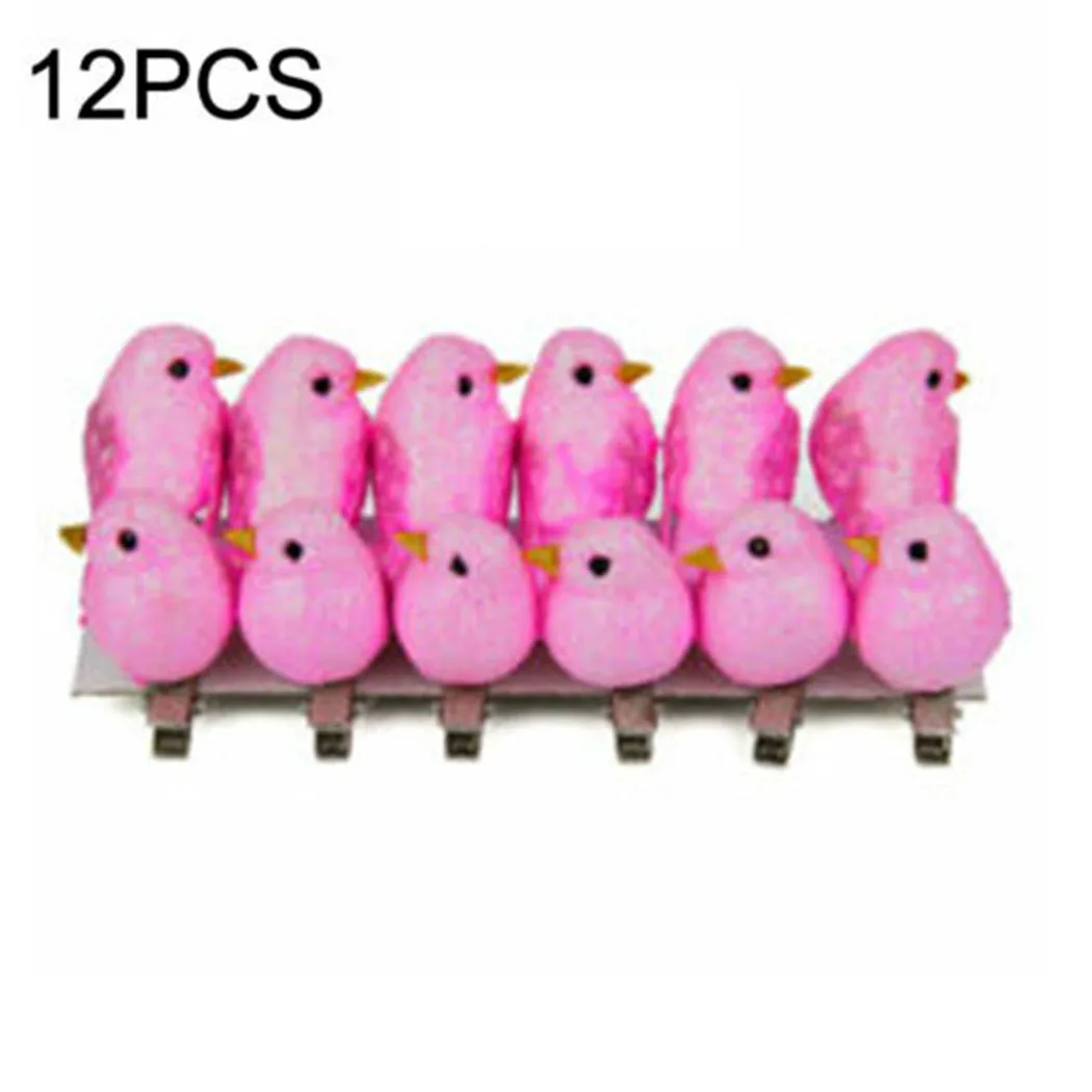 

Clip-On Fake Birds Festival Garden Home Hot Mini Party Simulation Bird
