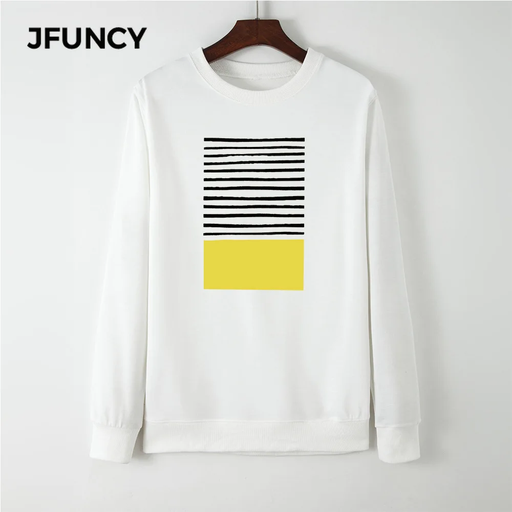 

JFUNCY 2020 Autumn Women Hoodies Plus Size Female Hoodie Sweatshirt Woman Pullover New Fashion Print Long Sleeve Sportwear