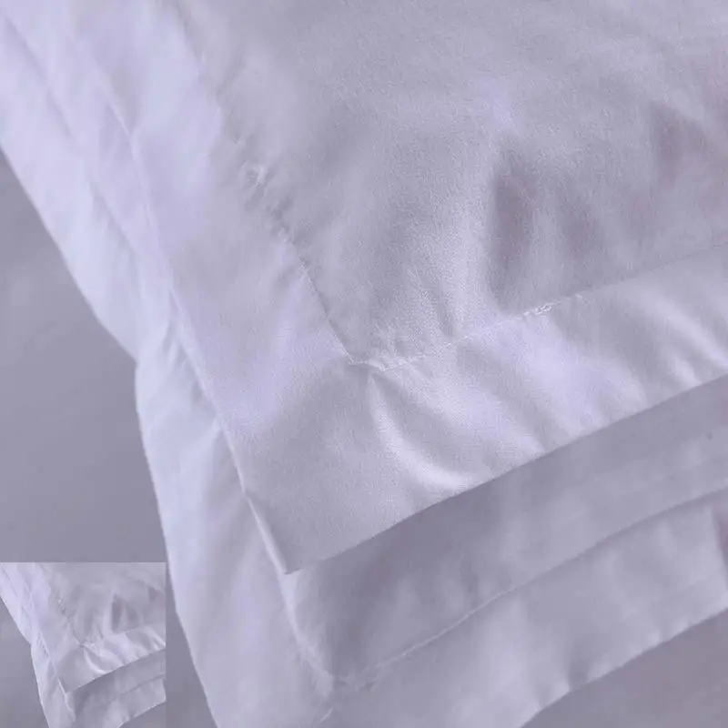 

47 Bed Linen Satin Solid Color Double Bedding King Size Bedding Set BE47203