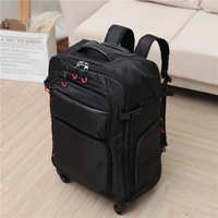 1822 inch backpack waterproof trolley bag luggage computer school backpack multi function pocket boarding sports bag