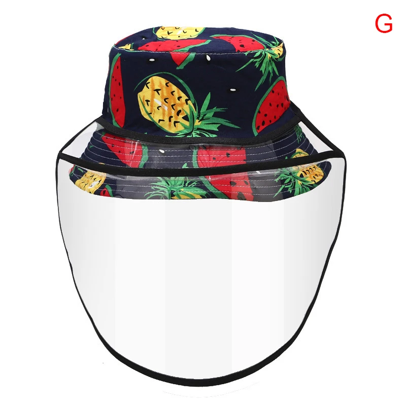 Панама с фруктовым принтом для мужчин женщин двусторонняя Рыбацкая шапка |