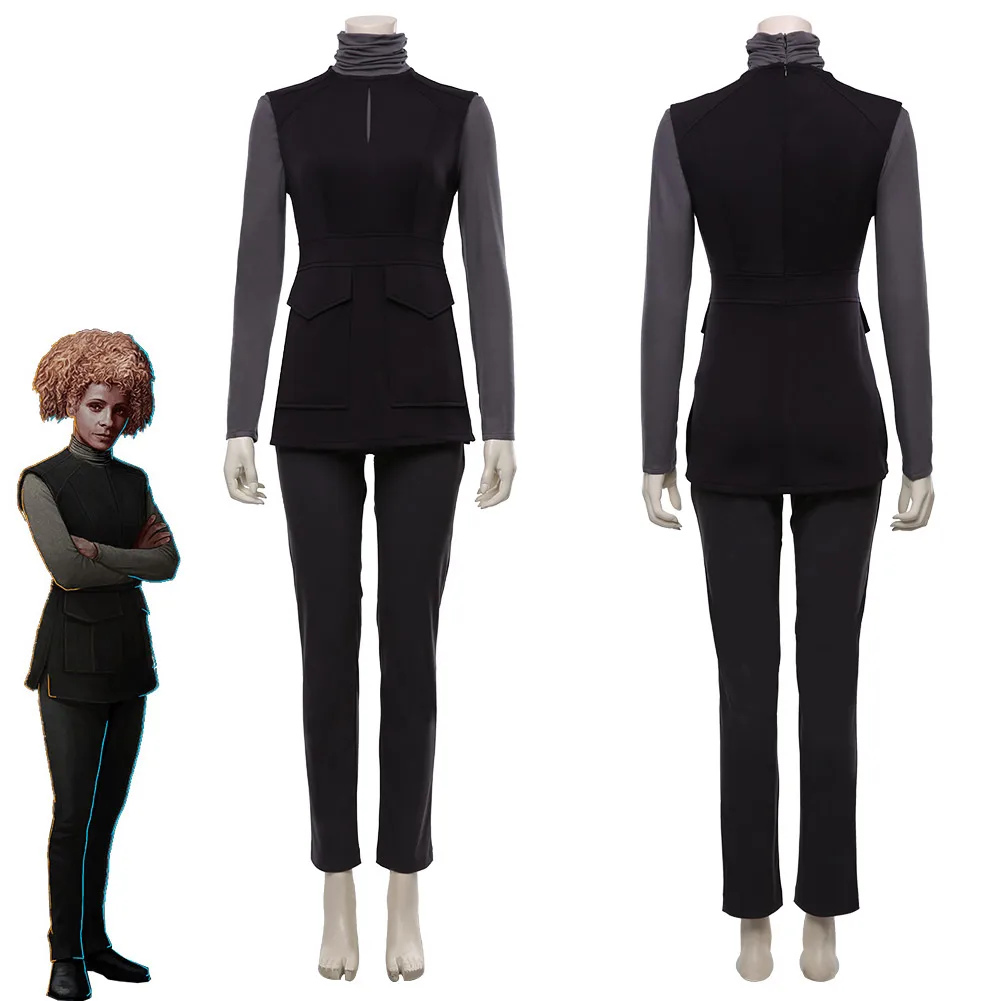 

Звездный Косплей путь Пикард рафии Musiker Костюм Униформа полный костюм Хэллоуин карнавальные костюмы на заказ