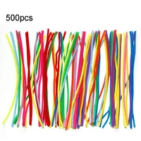 500 pcs pipe cleaner diy craft materials supplies chenille stems set accessories