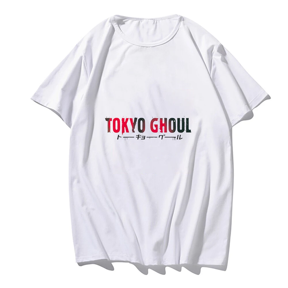 

Женская футболка с коротким рукавом, белая футболка с принтом в стиле аниме, повседневная, летняя, 2021