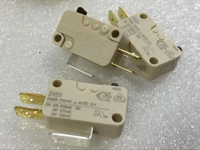

1PCS Large micro switch D48X high current 21A250V water heater limit switch