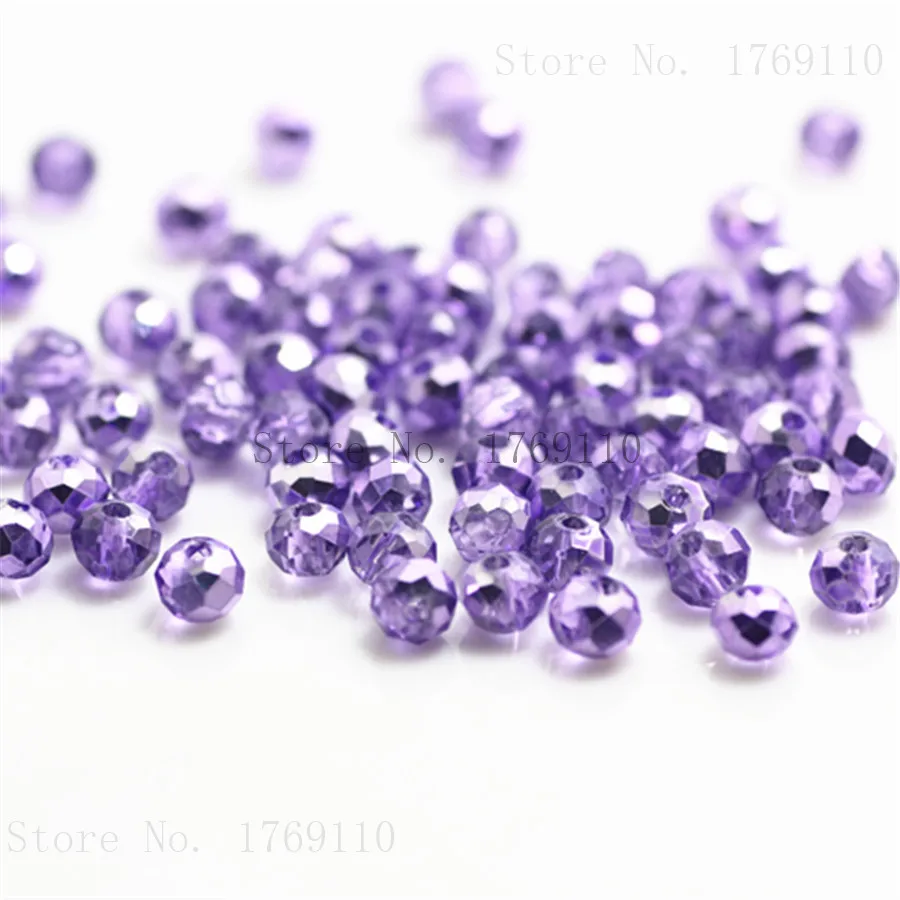 Isywaka Серый Золотой Цвет 4 мм 145 шт Rondelle Австрия хрустальные бусины Свободные