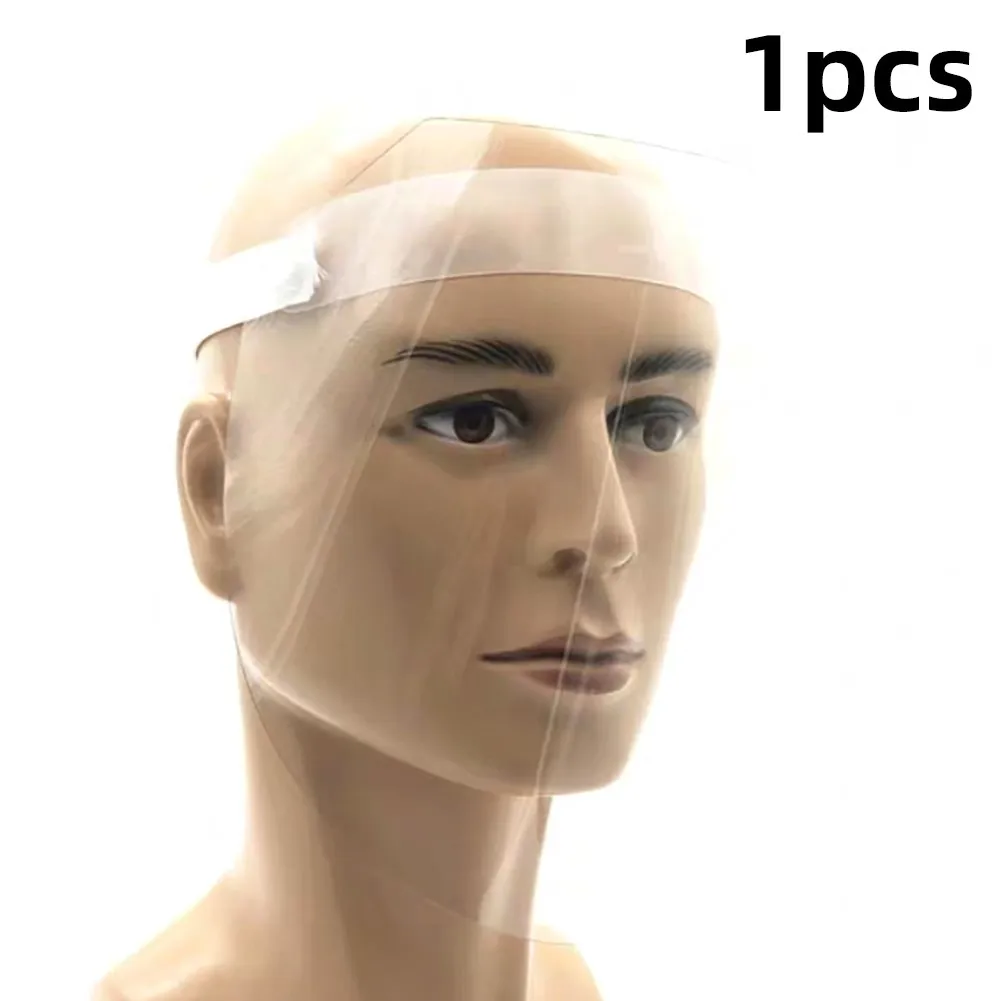 Прозрачная защита от капель пыли полное покрытие лица маска козырек щит |