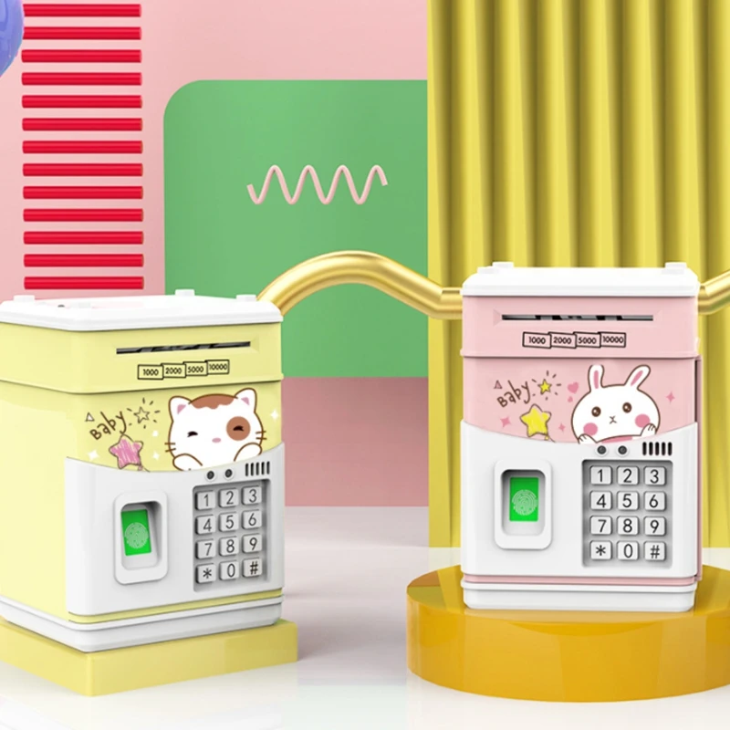 Electronic Piggy Bank Kids Coin with Code Money Banks Box for Safe | Дом и сад