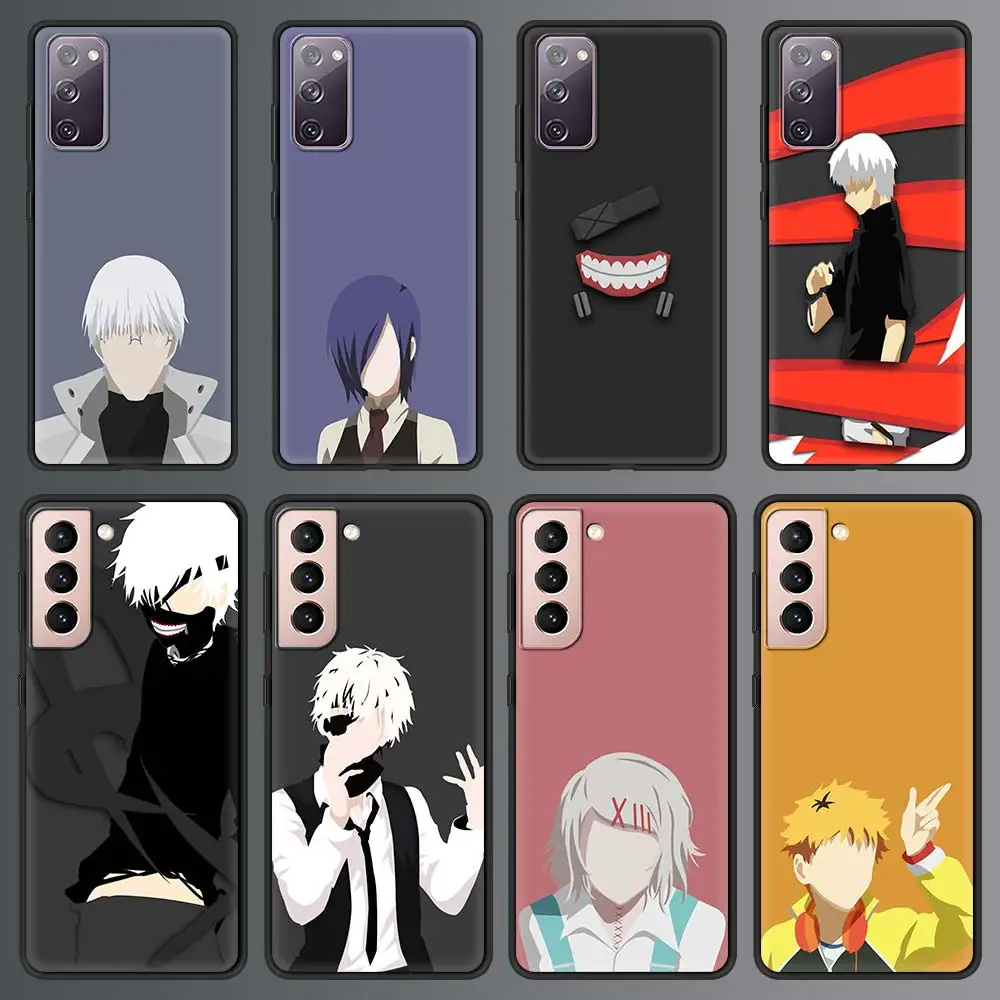 

Tokyo Ghoul Anime Lovely Phone Case For Samsung Galaxy S20 FE S10 Plus S21 Ultra 5G S10e S8 S9 Plus S7 Edge Silicone Cover