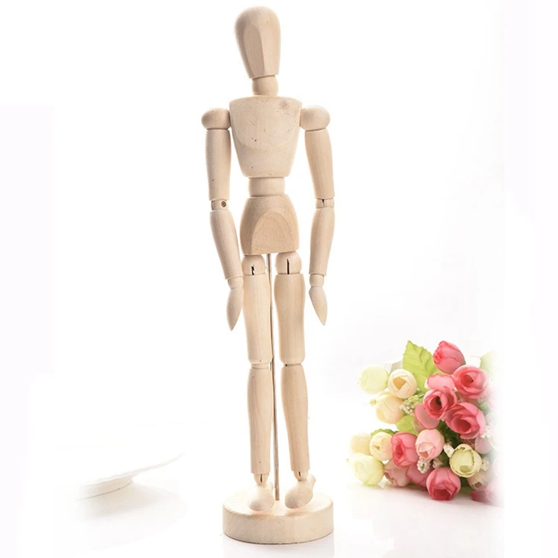 Деревянная игрушка марионетка ручной работы деревянная мужская модель для