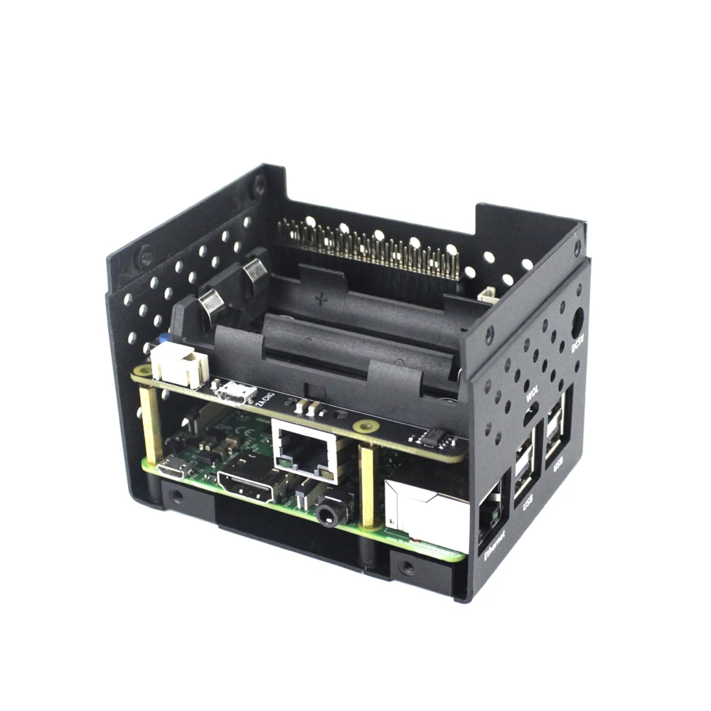 Raspberry Pi X720/X725 плата управления питанием алюминиевый чехол для 3B +/3B RPI134 |
