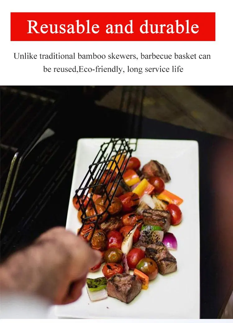 2 шт. квадратные корзины для барбекю и гриля |