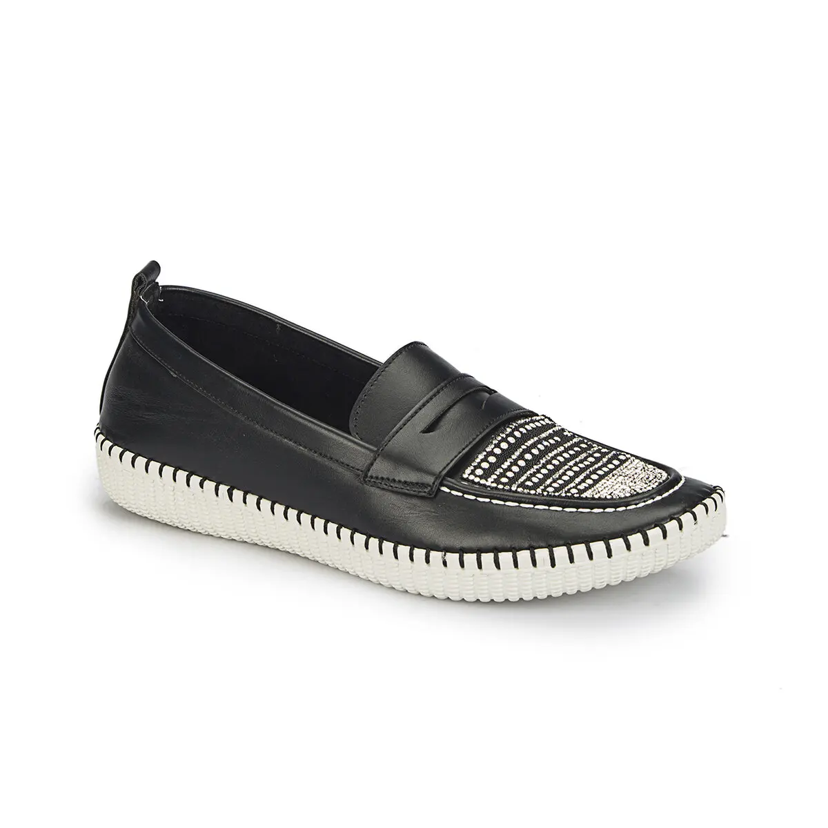

FLO 81.311383.Z Black Women Loafer Shoes Polaris