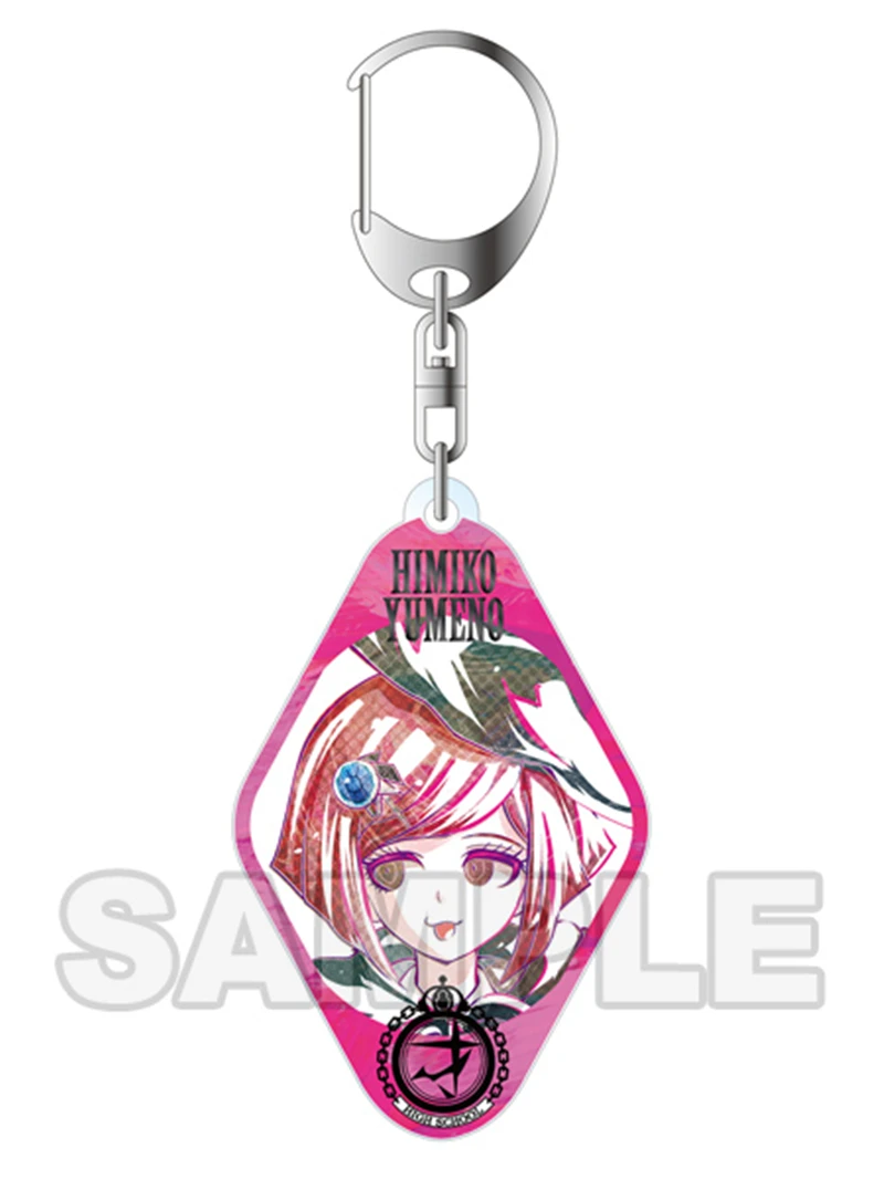 1 шт. аниме Danganronpa V3: Killing Harmony Akamatsu kaede акриловый брелок Подвеска косплей реквизит