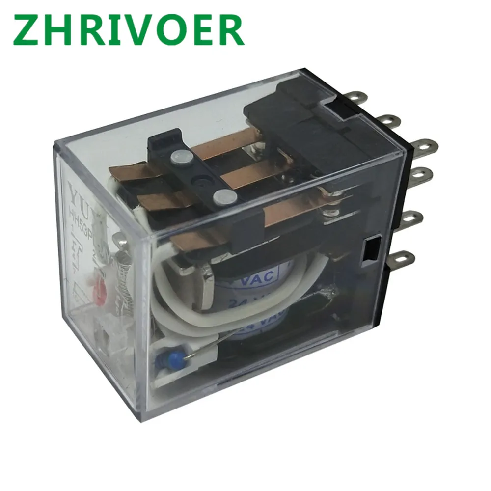 1 шт. Микро Мини реле HH53P MY3NJ MY3 11-Pin DC12V/DC24V/DC110V/AC220V катушка общего назначения промежуточный электромагнитный