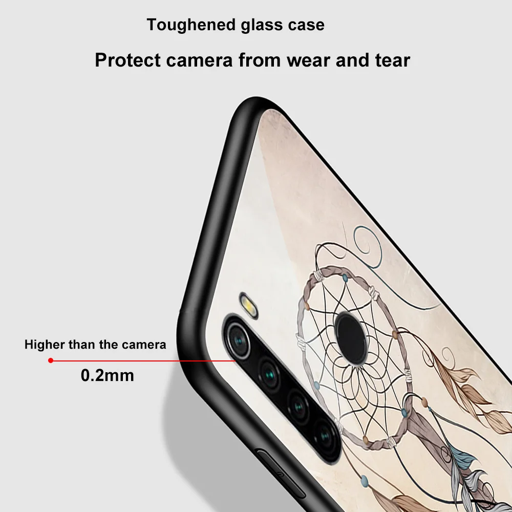 

Dreamcatcher Case for Xiaomi Redmi Note 8 9 7 8T K20 K30S 6 Pro Mi Note 10 9 9T 8 Pro SE Poco X3 F1 Glass Phone Cases Cover