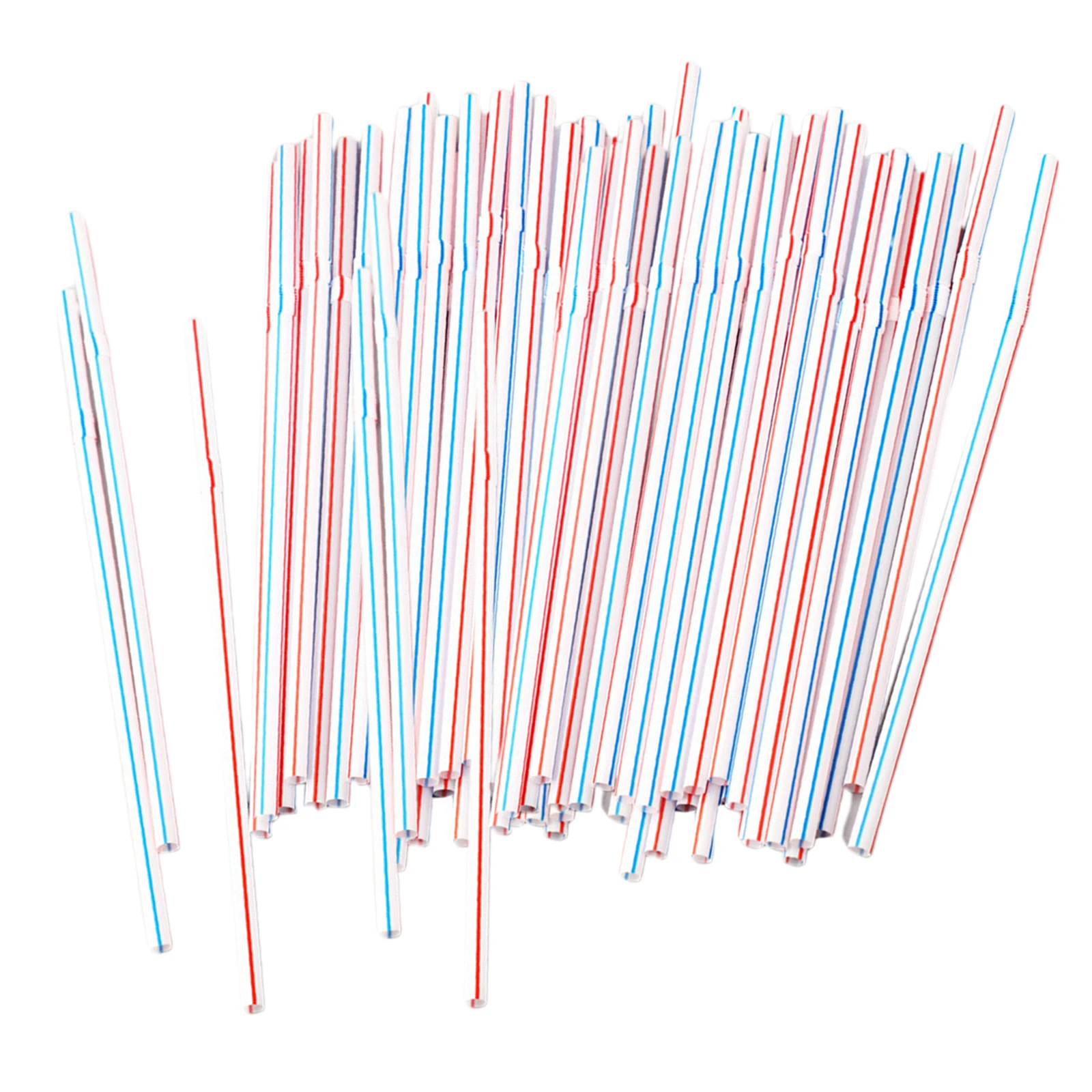 

100 шт., одноразовые трубочки для напитков, 8 дюймов