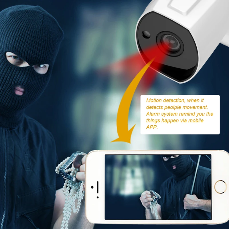 DAYTECH 1080P IP wifi камера CCTV; аудио домашняя камера видеонаблюдения наружная/Внутренняя камера 2MP Водонепроницаемая IP65 двухстороннее аудио