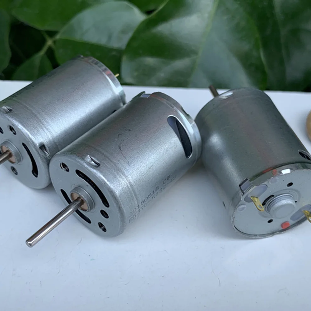 DC 3V 7 4 V 3 6V микро 370 Электрический мотор высокая скорость 33000RPM маленький круглый DIY