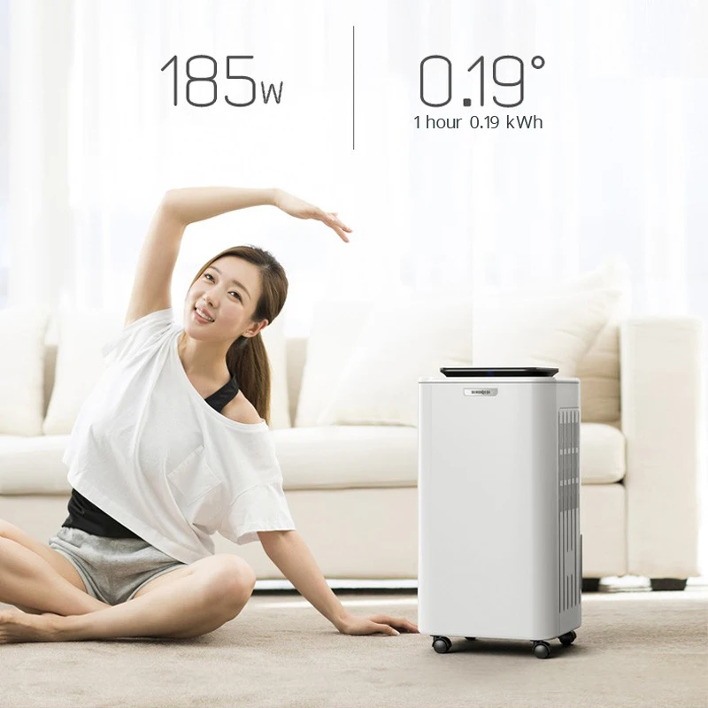 

New Electric Air Dehumidifier Compressor 23L/D Dehumidifier for Bathroom Basement Air Dryer for Indoor Moisture Absorber Machine