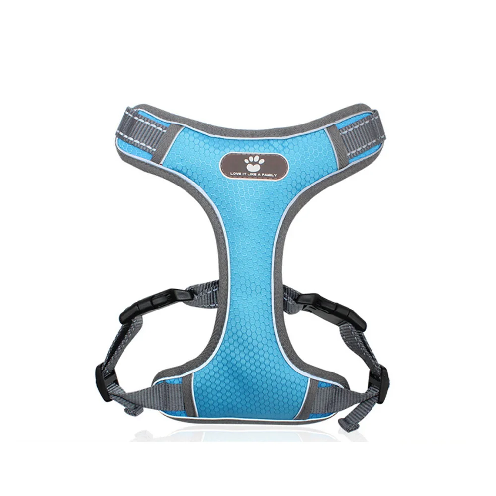 Leash Cat Vest Red Dog Chest Harness Adjustable Nylon Breathable Reflective Outdoor Walking Strap Kitten Collars Harnesses Leads | Дом и сад