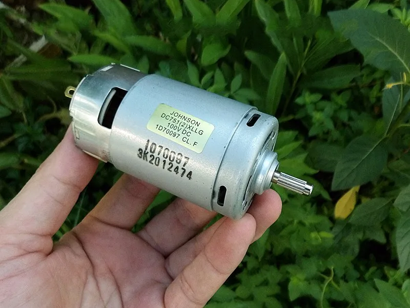 DC24V 120V компенсированная Угольная щетка с большим крутящим моментом мотор