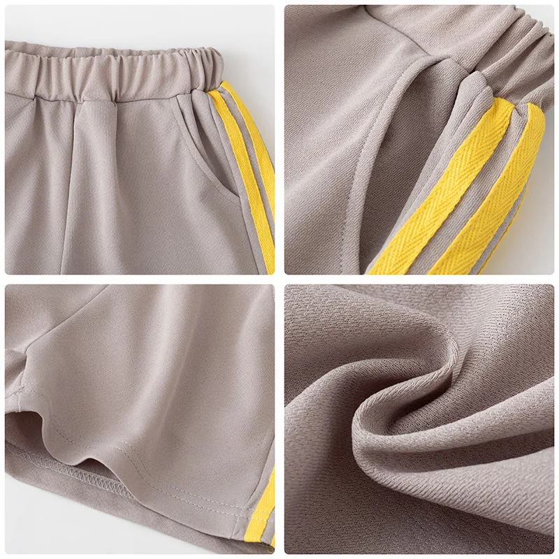 Женские детские шорты для мальчиков и девочек летние спортивные брюки унисекс