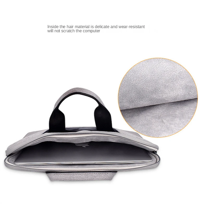 Men Women All-match Briefcase Laptop Bag Office Travel Business Shoulder Tote Waterproof Seismic phones Document Storage Pouch