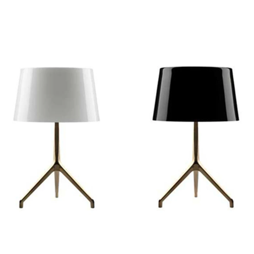 

Modern LED Iron Tripod Table Lamp Lighting Postmodern Vertical Table Lamp Living Room Bedroom Bedside Study Decor Light Fixtures