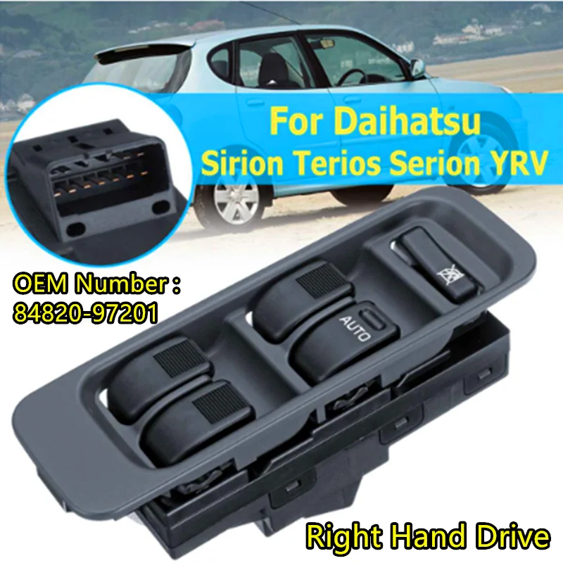 Для Daihatsu переключатель окна Sirion Terios Serion YRV 1998-2001 1999 2000 84820-97201