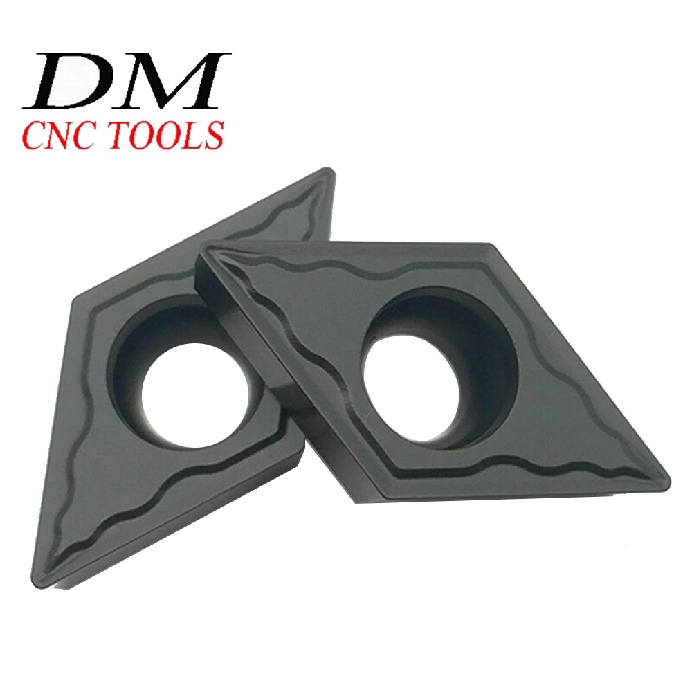 

10pcs DCMT11T304-GP GK1115 carbide inserts Internal Turning tool Lathe Tools cutter CNC blade tool Lathe Turning accessories