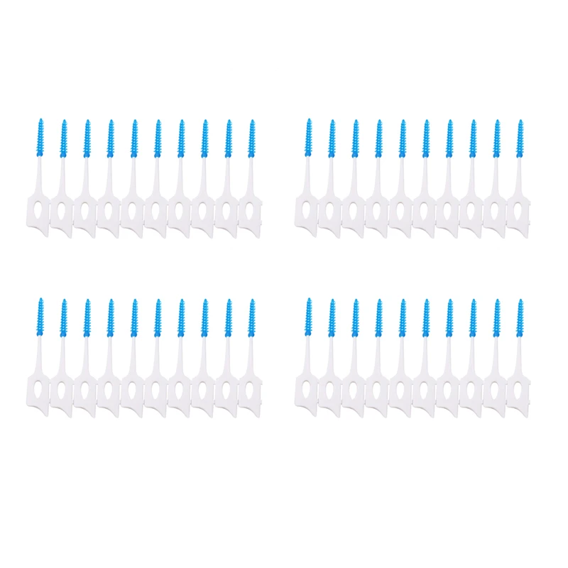 

40PCS New Portable Disposable Travel Camping Toothbrush Hiking Tooth Brush Tooth Cleaning Tools Dental Floss Hygiene Oral