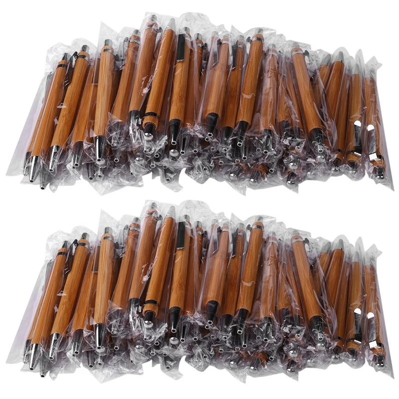 

Ballpoint Pen Sets Bamboo Wood Writing Instrument (120 Pcs)
