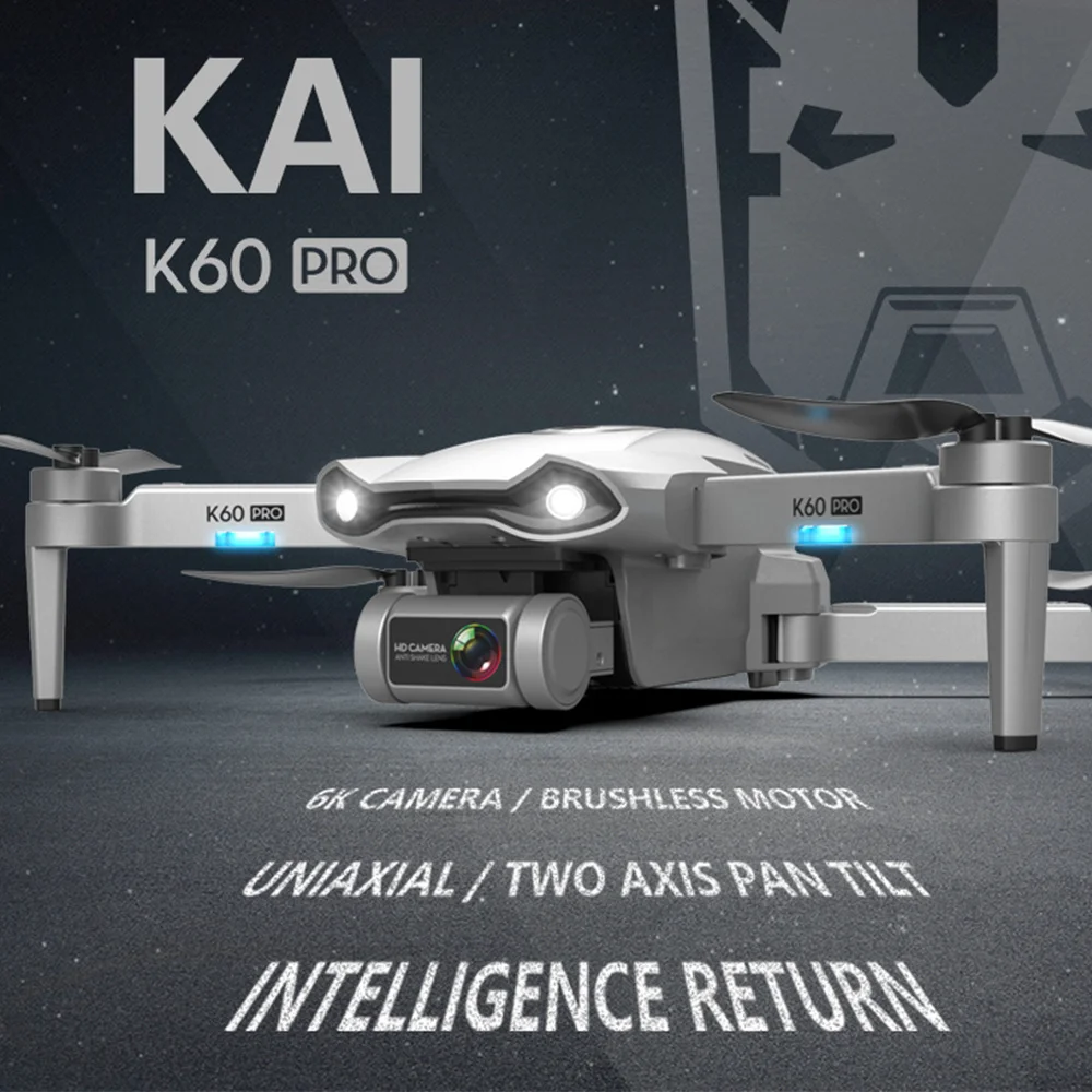 k60 дрон 6k hd двойная камера низко