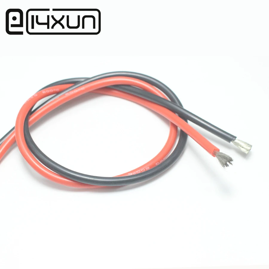 5-метровый силиконовый провод 11AWG сверхгибкий кабель 3 7 мм2 для