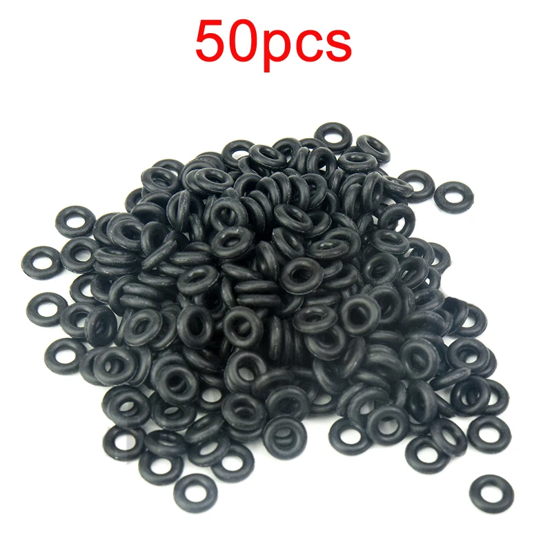 

50pcs M3 O-Shaped Tower Control Shock Absorber Silica Gel Seal Damping Ring Shockproof Elasticity Buffer for RC Drone FPV Parts