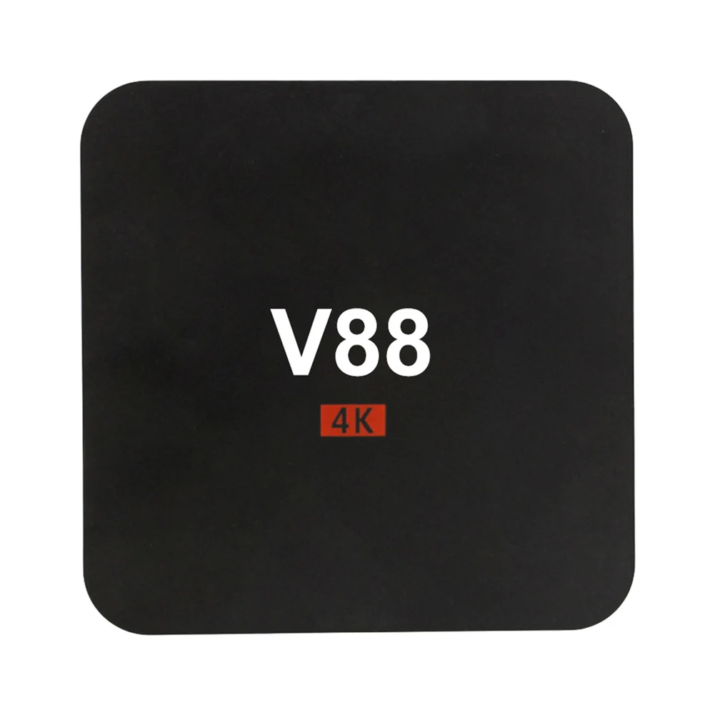 ТВ приставка V88 Rockchip 3229 четырехъядерный процессор 4K H.265 1 ГБ DDR3 ОЗУ 8 Гб EMMC ПЗУ мини