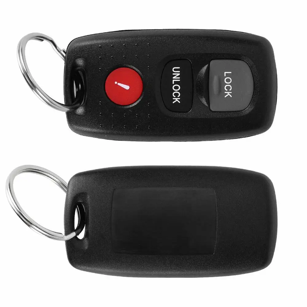 Автомобильный Дистанционный смарт-ключ Fob ЗАМЕНА для Mazda 3 -2007 2008 2009 БЕСКЛЮЧЕВОЙ