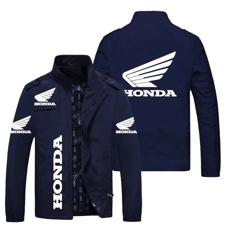 

Новая куртка с капюшоном, мужская и женская Повседневная ветровка с рисунком, приталенная модная мотоциклетная гоночная куртка в стиле Хар...